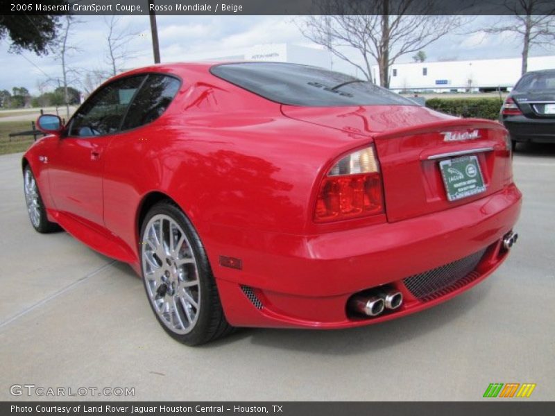 Rosso Mondiale / Beige 2006 Maserati GranSport Coupe