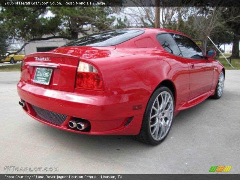 Rosso Mondiale / Beige 2006 Maserati GranSport Coupe