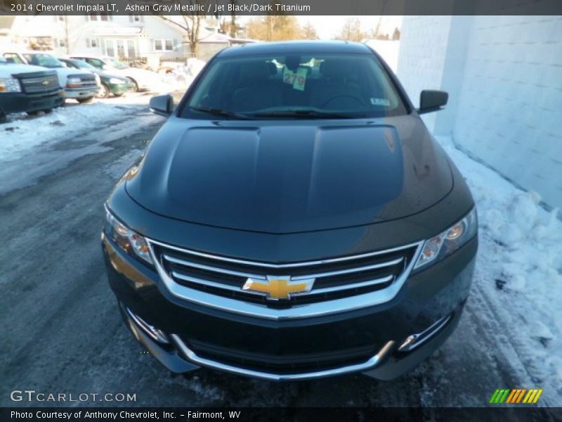 Ashen Gray Metallic / Jet Black/Dark Titanium 2014 Chevrolet Impala LT