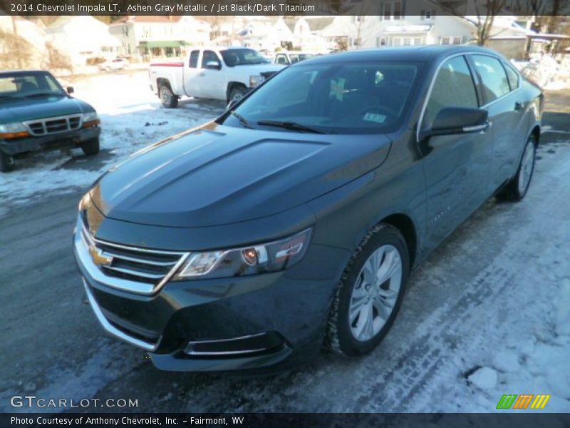 Ashen Gray Metallic / Jet Black/Dark Titanium 2014 Chevrolet Impala LT