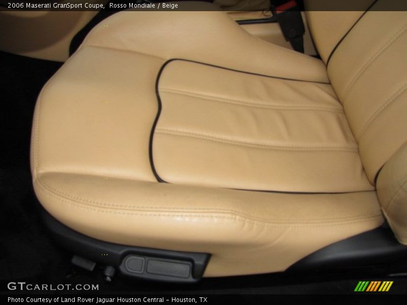 Front Seat of 2006 GranSport Coupe