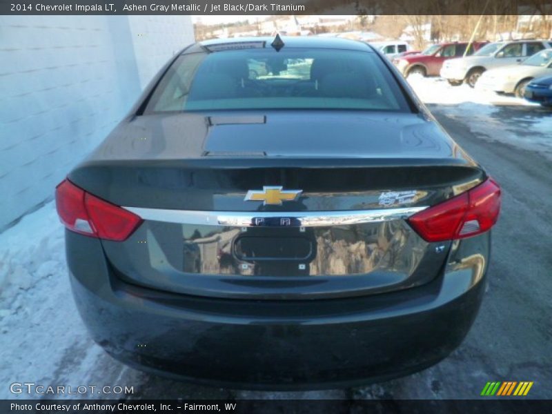 Ashen Gray Metallic / Jet Black/Dark Titanium 2014 Chevrolet Impala LT