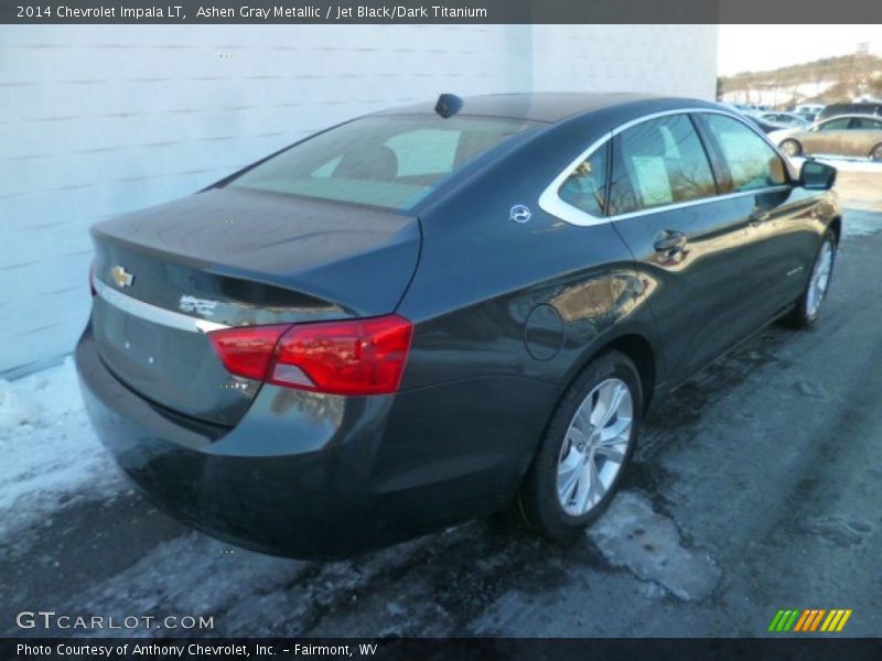 Ashen Gray Metallic / Jet Black/Dark Titanium 2014 Chevrolet Impala LT