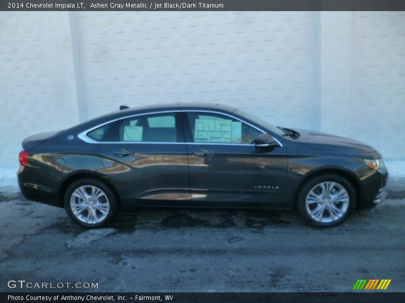 Ashen Gray Metallic / Jet Black/Dark Titanium 2014 Chevrolet Impala LT