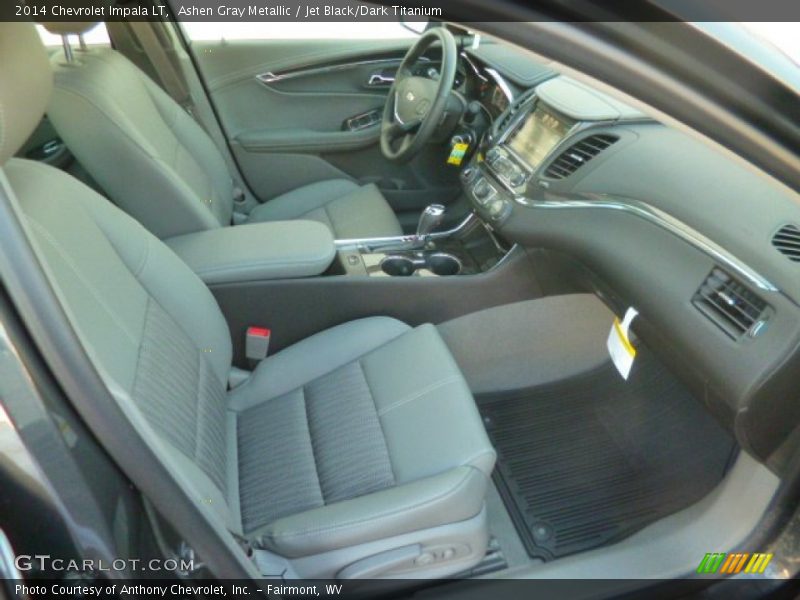 Ashen Gray Metallic / Jet Black/Dark Titanium 2014 Chevrolet Impala LT