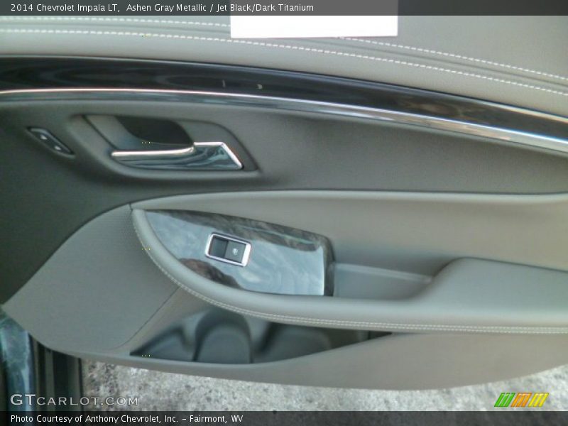 Ashen Gray Metallic / Jet Black/Dark Titanium 2014 Chevrolet Impala LT