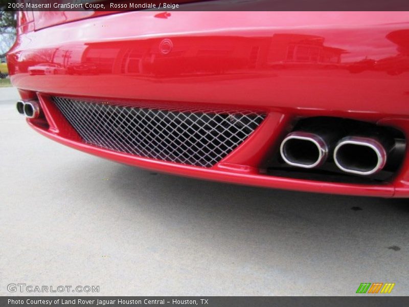 Exhaust of 2006 GranSport Coupe