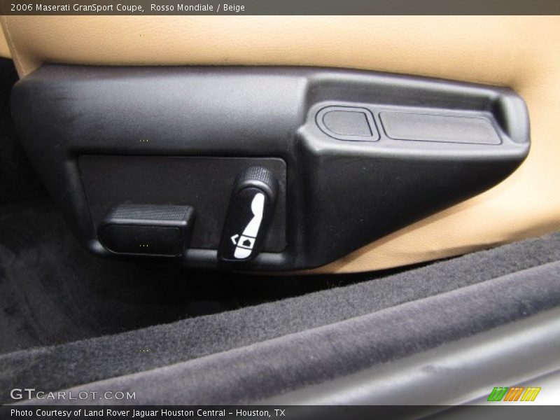 Controls of 2006 GranSport Coupe