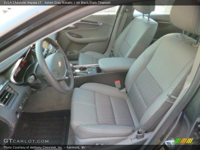 Ashen Gray Metallic / Jet Black/Dark Titanium 2014 Chevrolet Impala LT