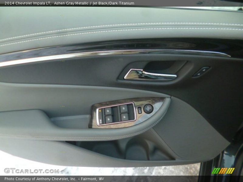 Ashen Gray Metallic / Jet Black/Dark Titanium 2014 Chevrolet Impala LT