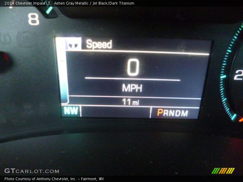 Ashen Gray Metallic / Jet Black/Dark Titanium 2014 Chevrolet Impala LT