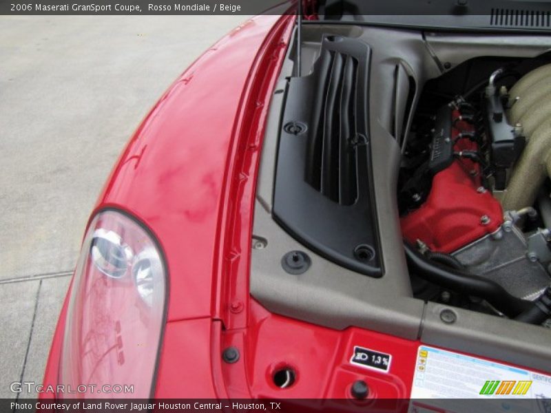 Rosso Mondiale / Beige 2006 Maserati GranSport Coupe