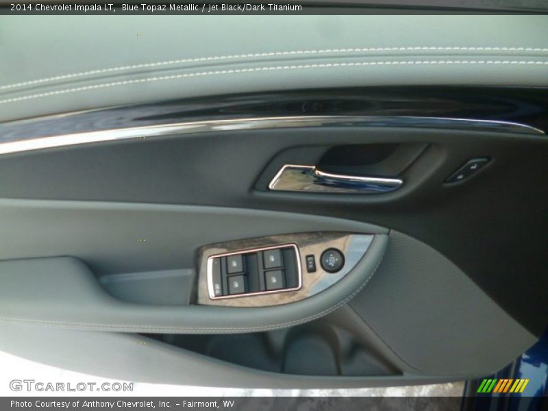 Blue Topaz Metallic / Jet Black/Dark Titanium 2014 Chevrolet Impala LT