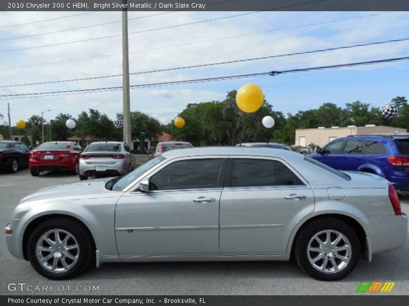 Bright Silver Metallic / Dark Slate Gray 2010 Chrysler 300 C HEMI