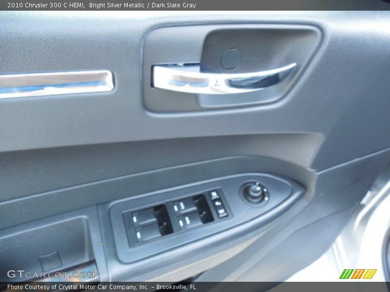 Bright Silver Metallic / Dark Slate Gray 2010 Chrysler 300 C HEMI