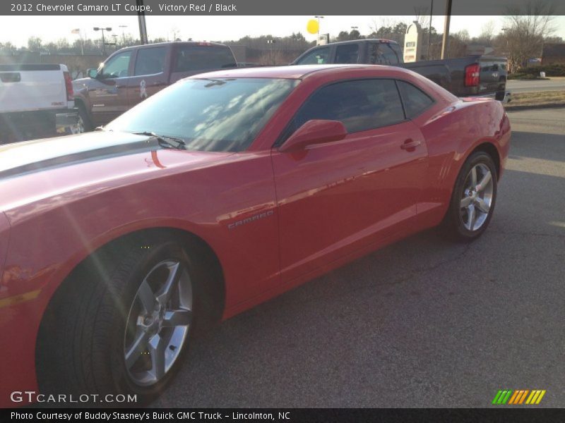 Victory Red / Black 2012 Chevrolet Camaro LT Coupe