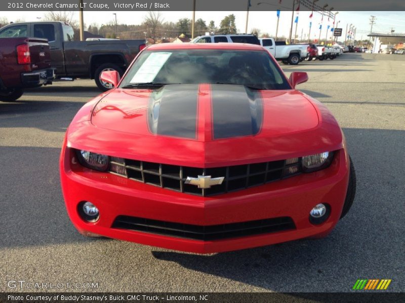 Victory Red / Black 2012 Chevrolet Camaro LT Coupe