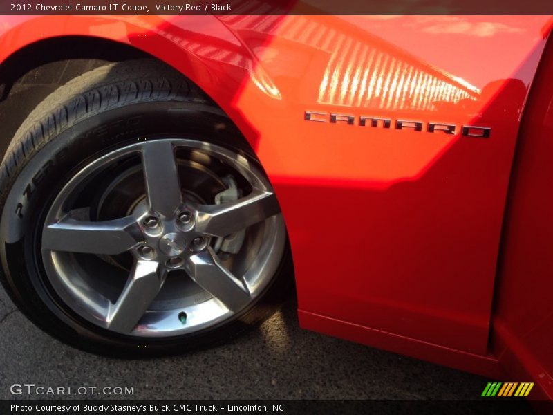 Victory Red / Black 2012 Chevrolet Camaro LT Coupe