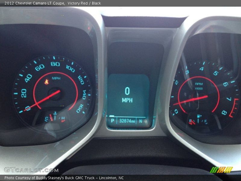 Victory Red / Black 2012 Chevrolet Camaro LT Coupe