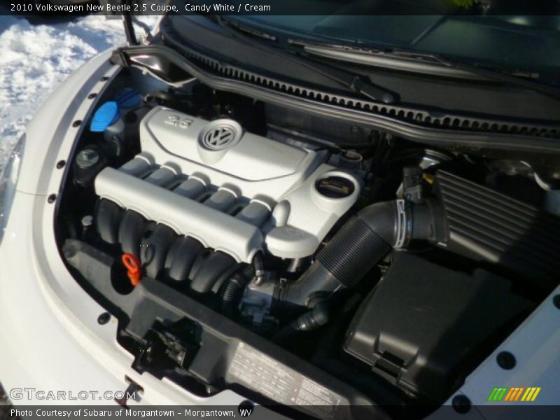  2010 New Beetle 2.5 Coupe Engine - 2.5 Liter DOHC 20-Valve 5 Cylinder