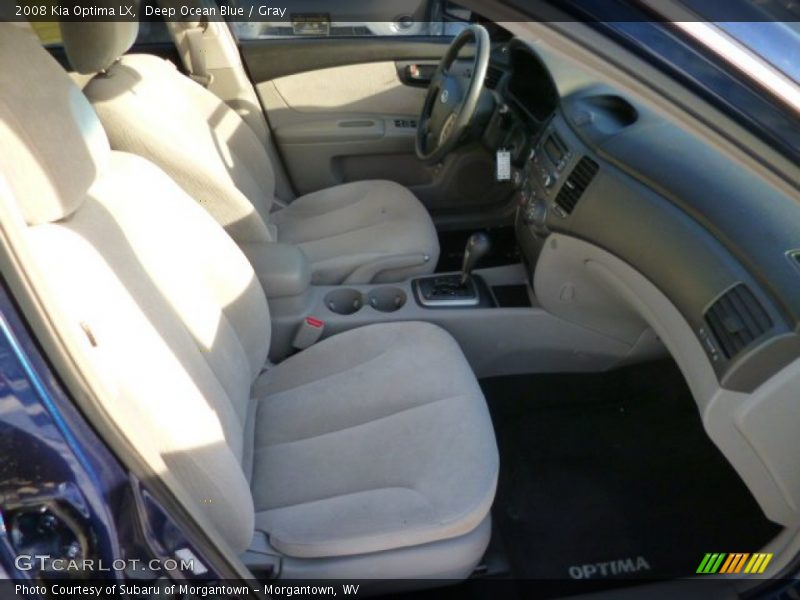 Deep Ocean Blue / Gray 2008 Kia Optima LX