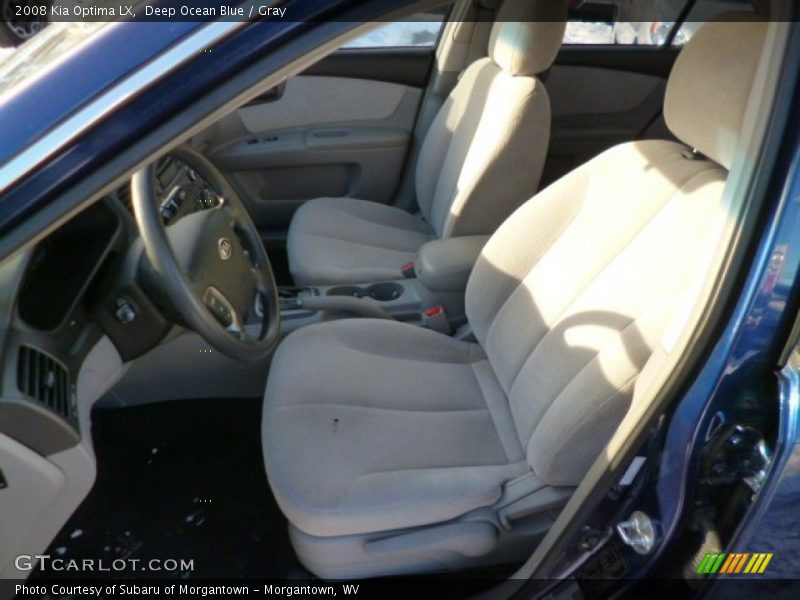 Deep Ocean Blue / Gray 2008 Kia Optima LX
