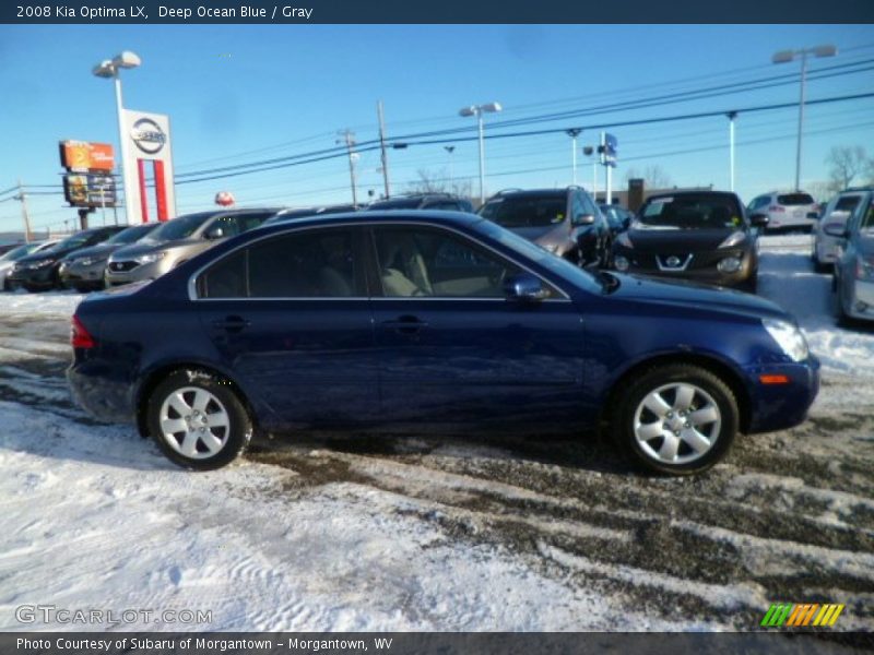Deep Ocean Blue / Gray 2008 Kia Optima LX