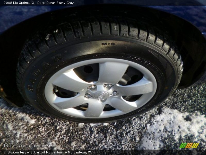Deep Ocean Blue / Gray 2008 Kia Optima LX