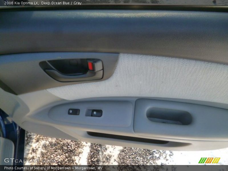 Deep Ocean Blue / Gray 2008 Kia Optima LX