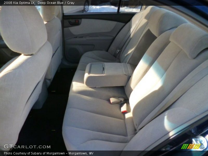 Deep Ocean Blue / Gray 2008 Kia Optima LX