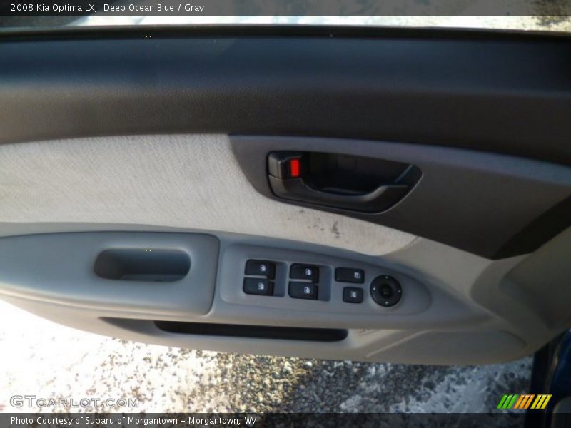 Deep Ocean Blue / Gray 2008 Kia Optima LX