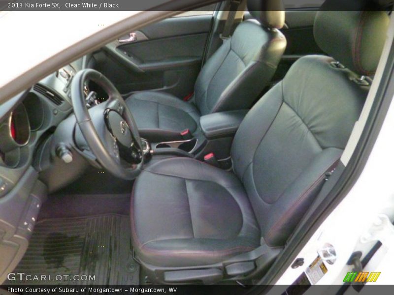 Front Seat of 2013 Forte SX