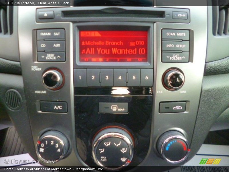 Controls of 2013 Forte SX