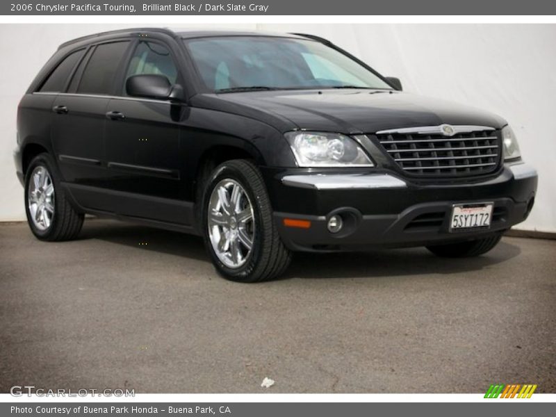 Brilliant Black / Dark Slate Gray 2006 Chrysler Pacifica Touring