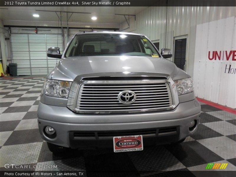 Silver Sky Metallic / Graphite 2012 Toyota Tundra Limited CrewMax 4x4
