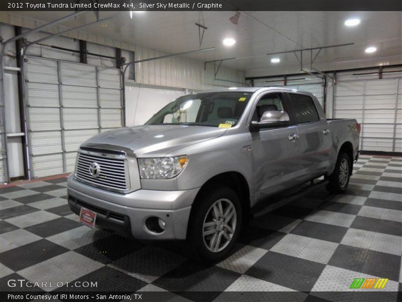 Silver Sky Metallic / Graphite 2012 Toyota Tundra Limited CrewMax 4x4