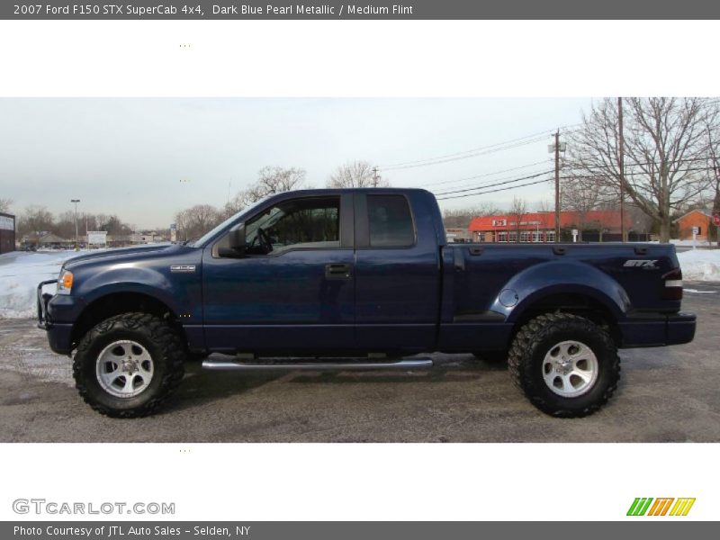  2007 F150 STX SuperCab 4x4 Dark Blue Pearl Metallic