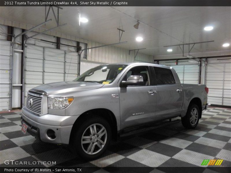 Silver Sky Metallic / Graphite 2012 Toyota Tundra Limited CrewMax 4x4