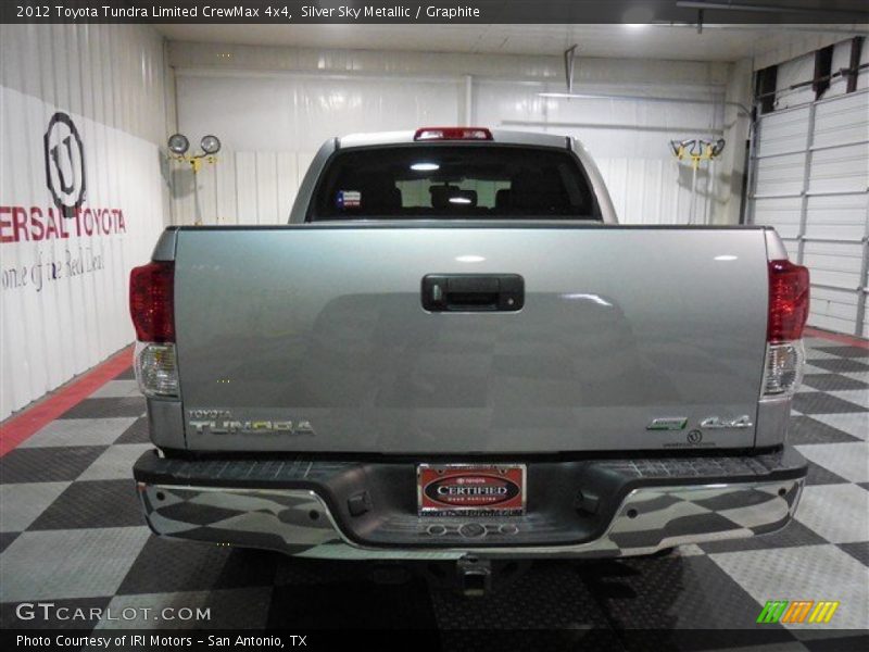 Silver Sky Metallic / Graphite 2012 Toyota Tundra Limited CrewMax 4x4