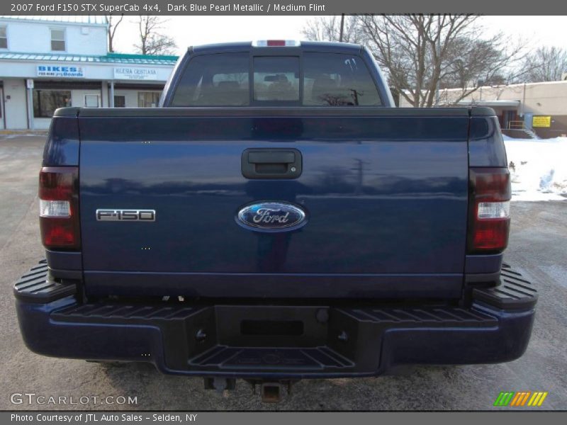Dark Blue Pearl Metallic / Medium Flint 2007 Ford F150 STX SuperCab 4x4