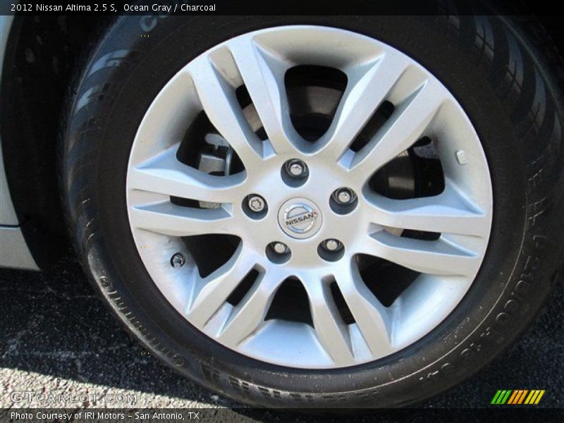 Ocean Gray / Charcoal 2012 Nissan Altima 2.5 S
