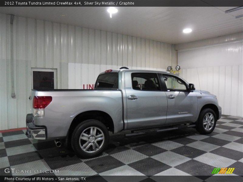 Silver Sky Metallic / Graphite 2012 Toyota Tundra Limited CrewMax 4x4