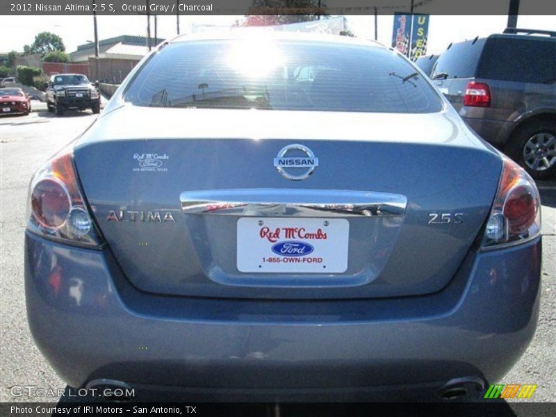 Ocean Gray / Charcoal 2012 Nissan Altima 2.5 S