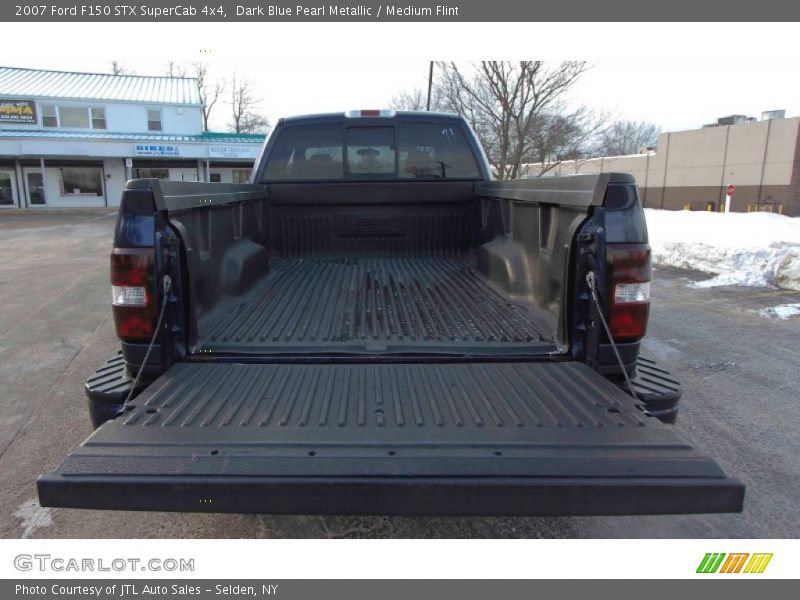 Dark Blue Pearl Metallic / Medium Flint 2007 Ford F150 STX SuperCab 4x4