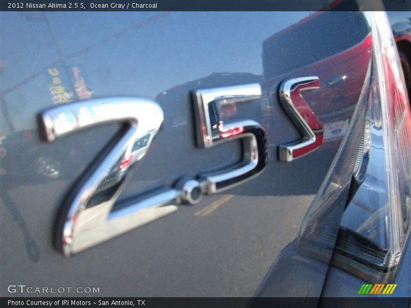 Ocean Gray / Charcoal 2012 Nissan Altima 2.5 S