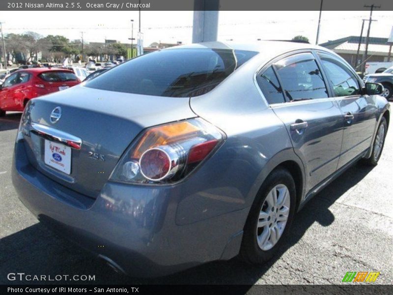 Ocean Gray / Charcoal 2012 Nissan Altima 2.5 S