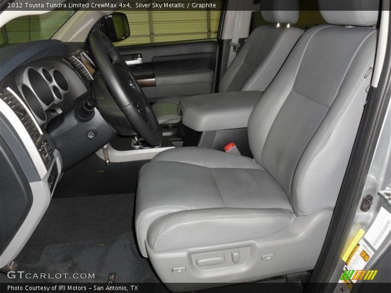 Silver Sky Metallic / Graphite 2012 Toyota Tundra Limited CrewMax 4x4