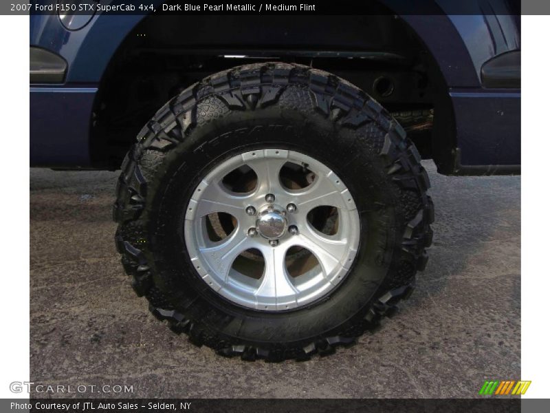 Dark Blue Pearl Metallic / Medium Flint 2007 Ford F150 STX SuperCab 4x4