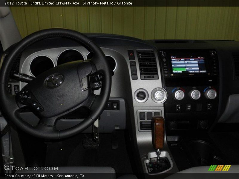 Silver Sky Metallic / Graphite 2012 Toyota Tundra Limited CrewMax 4x4
