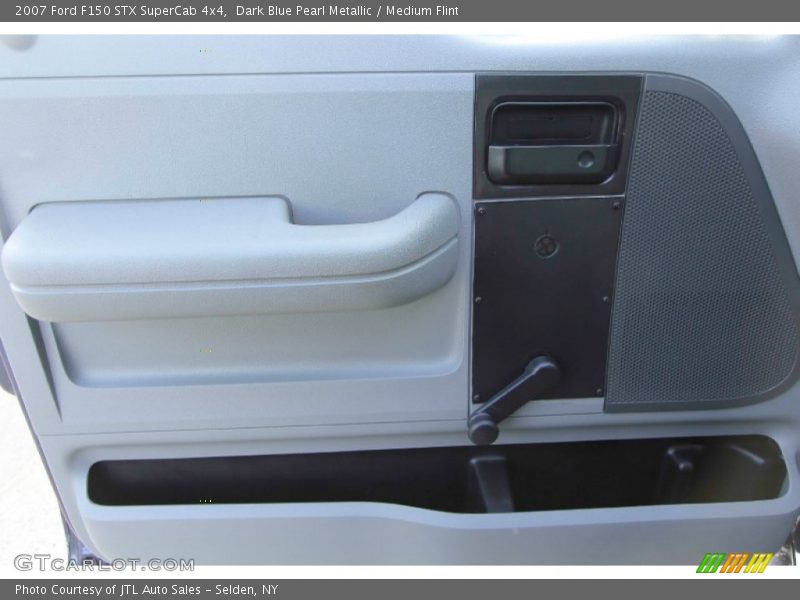 Dark Blue Pearl Metallic / Medium Flint 2007 Ford F150 STX SuperCab 4x4